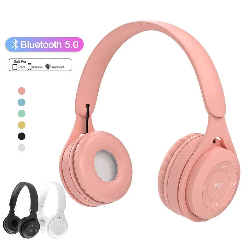 Headphones Kids Wireless Bluetooth Earphones