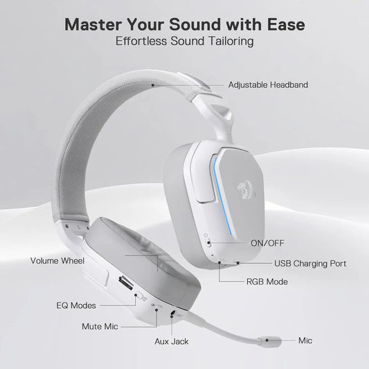 Redragon H868 3-Mode Wireless RGB 7.1