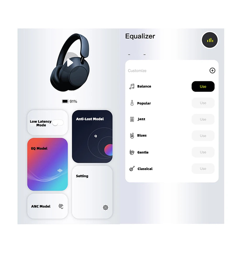 Noise Cancelling Wireless Headphones