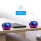 Compact M3 Wireless Bluetooth Speaker - Steel Gun Design Heavy Bass Subwoofer for Outdoor Trips & Home Parties
