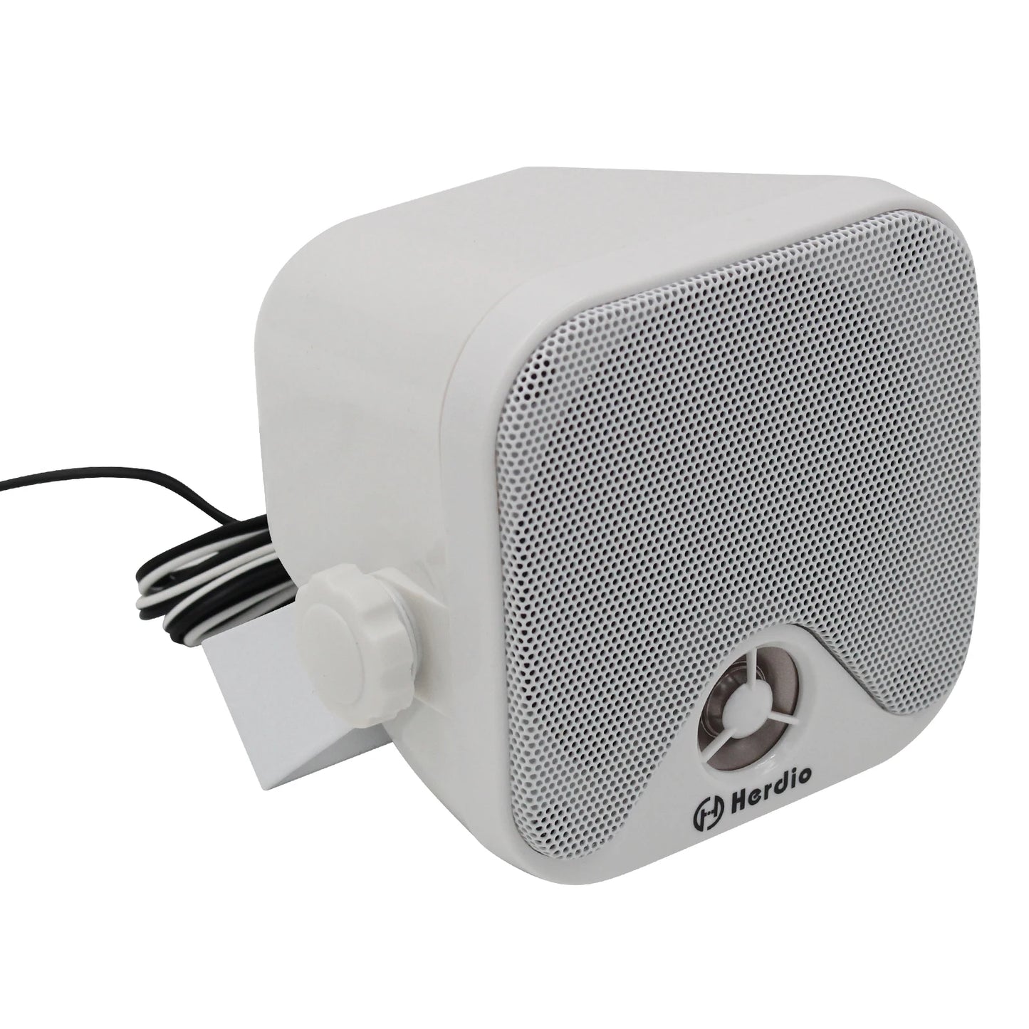 Herdio 4''  Waterproof Speaker Bluetoot Marine 100W Heavy Duty Boat Surface Mounted For Camper Skid Steer ATV UTV RZR Golf Cart