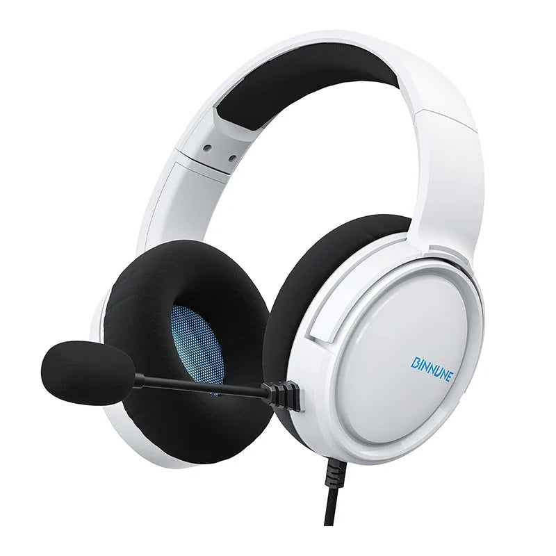 BINNUNE Gaming Headset with Mic for PS4 PS5 Xbox Series