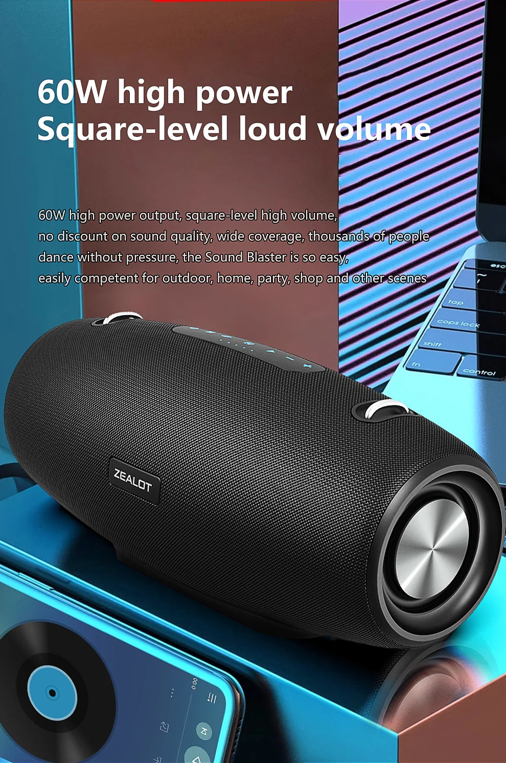Zealot S67 Wireless Speaker