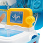 17pcs Kids Pretend Doctor Set Portable Backpack Medical Kit Doctor Toys Classic Role Play Game Toys for Children Gifts