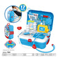 17pcs Kids Pretend Doctor Set Portable Backpack Medical Kit Doctor Toys Classic Role Play Game Toys for Children Gifts