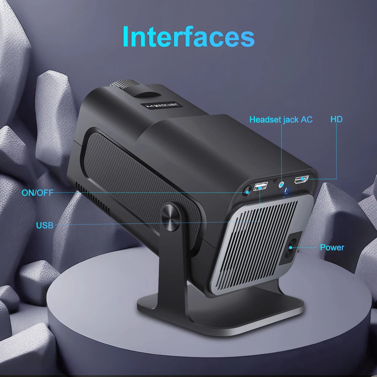 Magcubic 4K Android 11 Projector Native 1080P