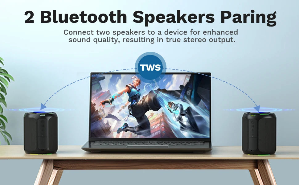 Ohayo X3 Upgraded Bluetooth Speaker