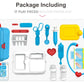 17pcs Kids Pretend Doctor Set Portable Backpack Medical Kit Doctor Toys Classic Role Play Game Toys for Children Gifts