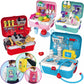 17pcs Kids Pretend Doctor Set Portable Backpack Medical Kit Doctor Toys Classic Role Play Game Toys for Children Gifts